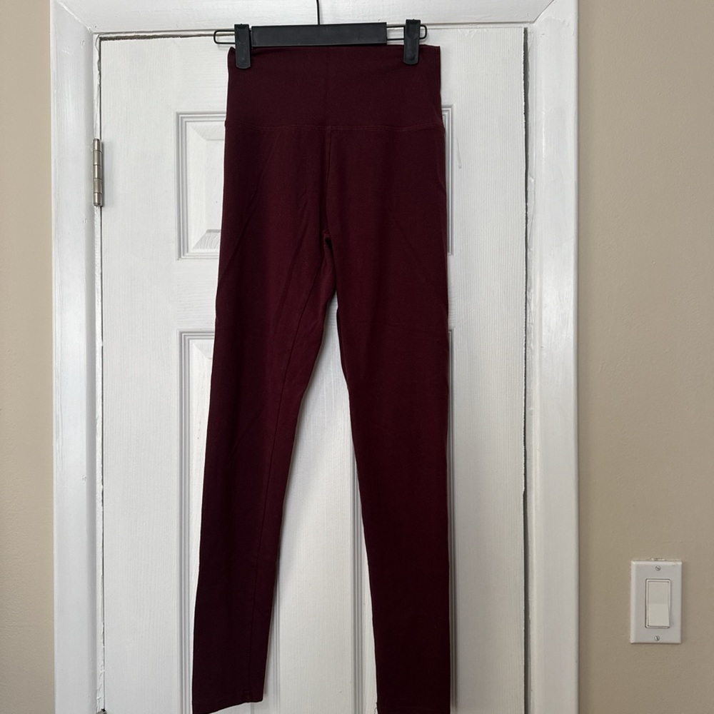 Aerie Burgundy Leggings